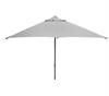 Stor parasol på 3x3 - light grey - Cane-line major